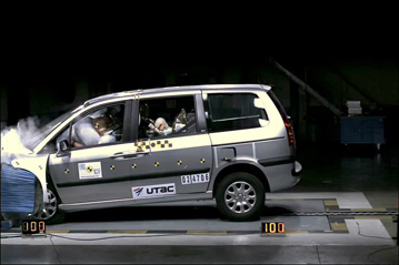 Краш тест Peugeot 807 (2002)